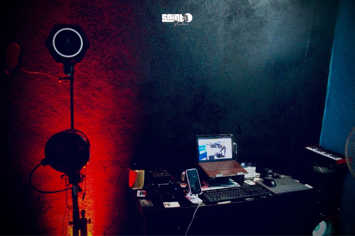 Cabine d'enregistrement