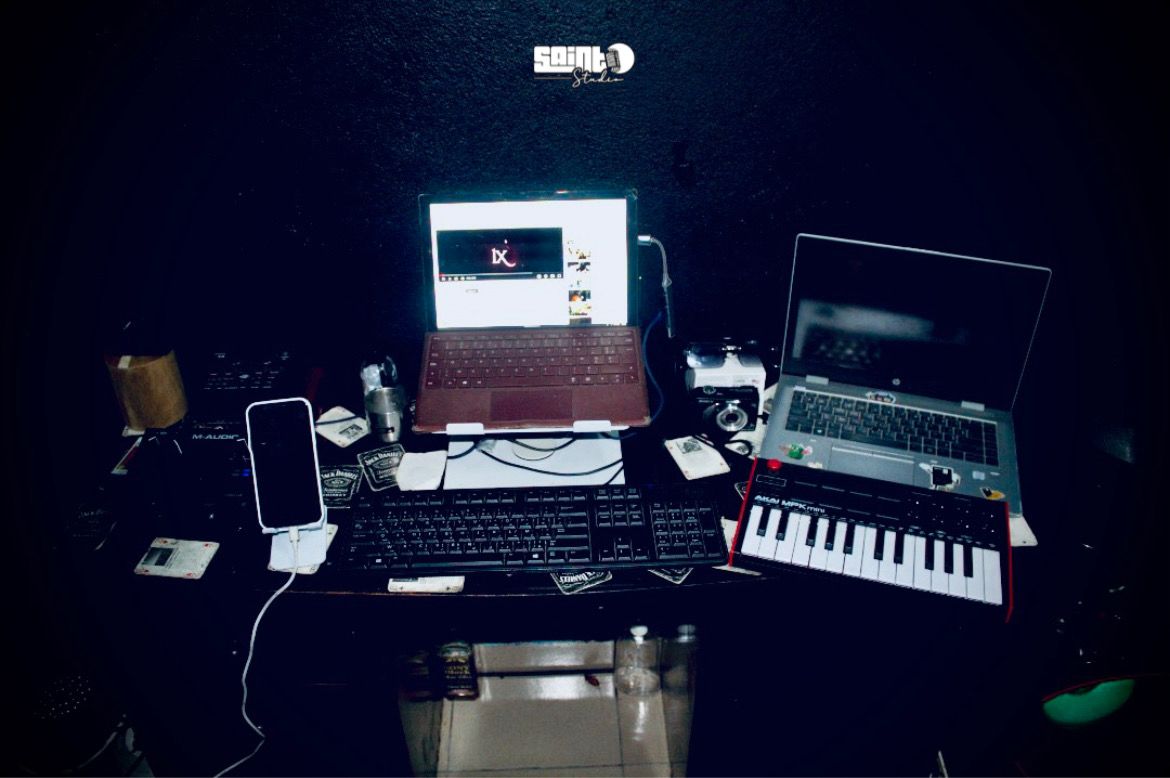 Cabine d'enregistrement